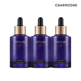 Top Class 참존 탑클래스 7세대 탄력 리프팅 앰플 50ml 3개 Charmzone Top Class 7th Generation Elastic Lifting Ampoule 50ml 3 Pieces