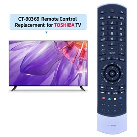 Fernbedienung CT-90369 Ersatz für Toshiba TV 32SL833G 32TL963G 37SL863N 40TL968 42SL863F 42SL833 46TL933F 46TL938G 47YL985G CT-90404 CT90404 CT-90405 CT-90368 CT-90366 Universal Fernbedienung