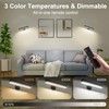Llamau Battery Operated Wall Sconce, 7500mAh Rechargeable LED Wall Light