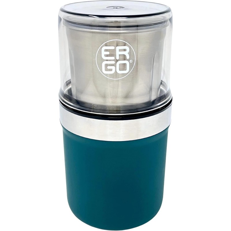 ERGO Herb Grinder - Electric. Large Capacity with Removable (Washable)