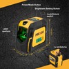 PREXISO Laser Level with Tripod & 2 Plumb Dots -