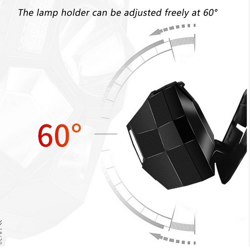 Head Lamp High Brightness Long Battery Life Sensor Switches 60