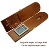 Juegoal Wood Cribbage Board Game Set 3 Tracks with Metal
