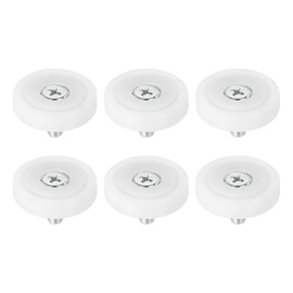 PATIKIL 29 mm Drawer Castors, Pack of 6 Plastic Drawer Castors, Replacement Wheels with Ball Bearings