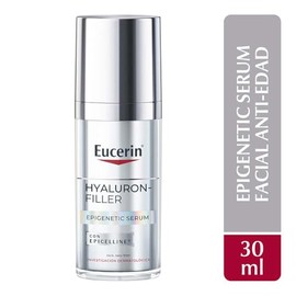 EUCERIN Hyaluron Filler Epigenetic Serum Anti-edad (30 ml) Srum ligero de rpida absorcin con Epicelline y cido Hialurnico facial, Adecuado para todo  