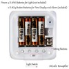 Nicole Knupfer Wolf Wecker Kinder Wecker LED Night Nachttischwecker Quadrat