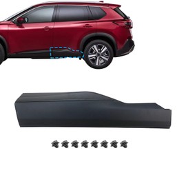 SecosAutoparts Rear Left Side Door Lower Molding Trim, Compatible with Nissan Rogue 2021 2022 2023 Replace# 82871-6RR0A 828716RR0A, Door Lower Panel
