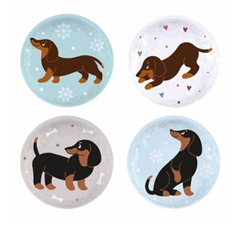 Pocket Warmers Hand Warmers with Dachshund Motif Pack of 4
