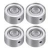 HARFINGTON 4pcs Round Bubble Level 13x7mm Mini Circular Bullseye Spirit