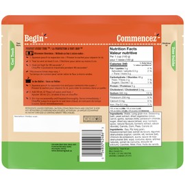 BEN'S ORIGINAL BISTRO EXPRESS Vegetable Medley, Flavoured Rice Side Dish, 490g Family Size Pouch