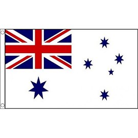 AZ FLAG - Australia Navy Ensign Flag - 3x5 Ft - 100D Polyester Australian Navy Banner with Two Metal Grommets - Fade Resistant - Vivid Colors - 3' x 5' Feet - 150x90 Cm