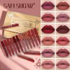 Set De 12 Labiales Mate De Larga Duración Pintalabio Regalo