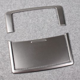 RUIQ Nissan X-Trail T33 (July 2013) Interior Front Room Lamp Panel Cover Garnish Nissan X-Trail e-4ORCE Exclusive Design (Satin Silver)