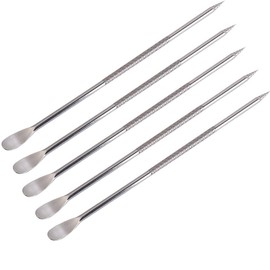 5Pcs Stainless Steel Coffee Art Pen, Coffee Carving Pen Espresso Coffee Latte Art Pen Coffee Fancy Stitch Barista Tool for Cappuccino Latte Espresso Decorating