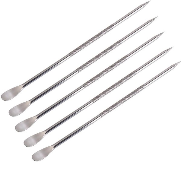 5Pcs Stainless Steel Coffee Art Pen, Coffee Carving Pen Espresso