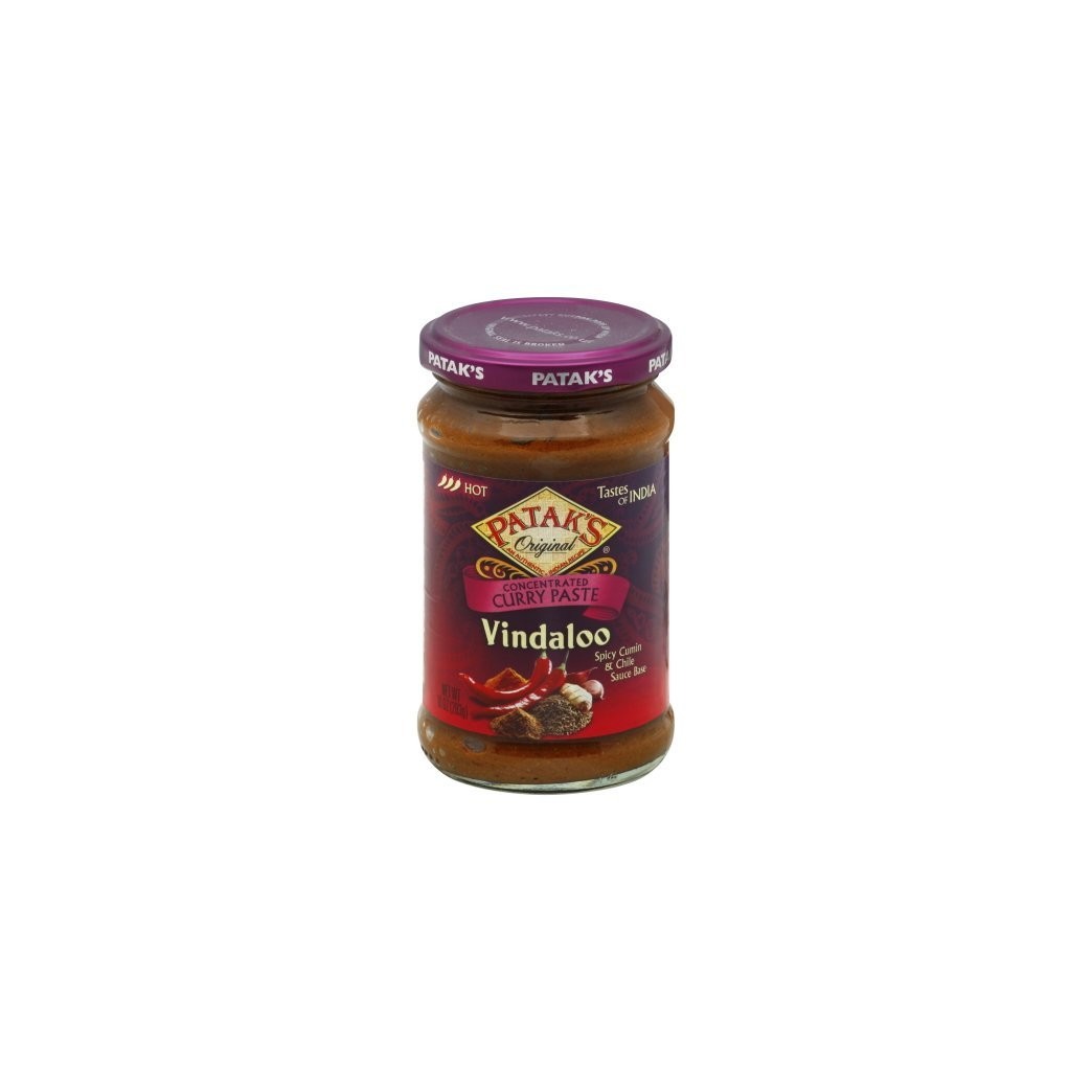 Patak's Vindaloo Curry Paste, 10.0 Ounce (Pack of 6)