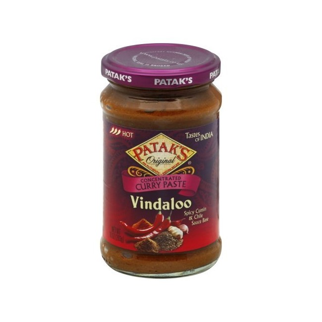 Patak's Vindaloo Curry Paste, 10.0 Ounce (Pack of 6)