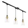 zeyu 3-Light H-Type Track Lighting Pendants, Modern Track Lighting Fixtures,