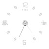 Modern Large Frameless DIY Wall Clock Mirror Surface Sticker for