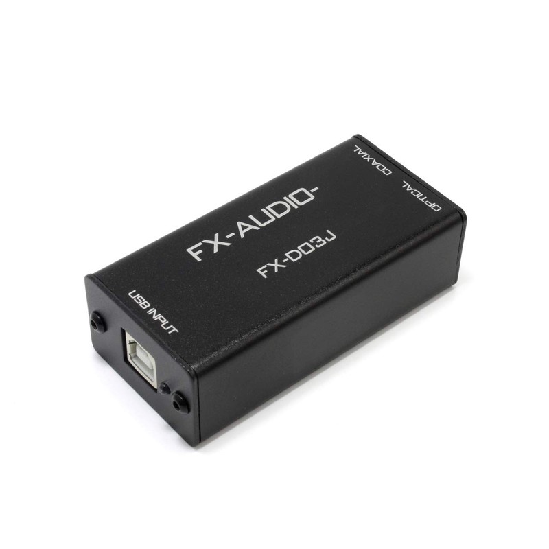 FX-AUDIO- FX-D03J, USB DDC with Bus-powered Driving Force, Add OPTICAL