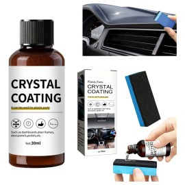 Restaurador De Plásticos 30ml Brilloso Para Autos Y Motos