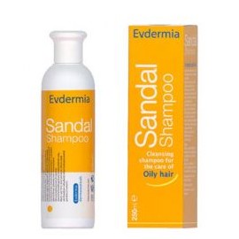 Evdermia Sandal Shampoo for Oily Hair 250ml