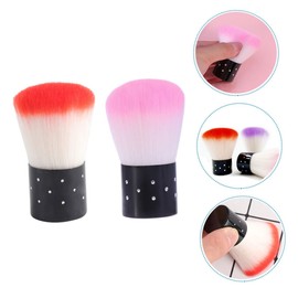 FRCOLOR 5sets Nail Tools Nail Brush for Cleaning Manicure Brush Nail Art Tools Nail Pedicure Tools Soft Bristles for Comfort 2pcs*5