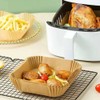 50Pcs Disposable Square Air Fryer Paper Liner Non-Stick Baking Paper