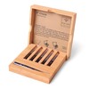 Pan Art Watercolour Brush Set No. 04-08 in Wooden Box