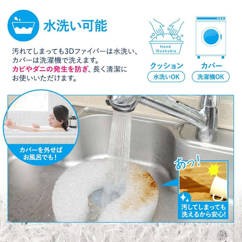 LOOKIT MUC-7 U-Shaped Round Cushion Postpartum Hemorrhoids Hospital Specifications 14