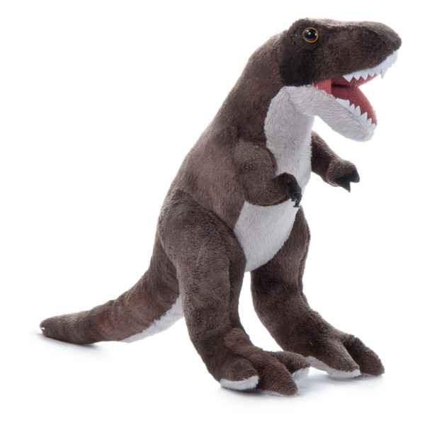 The Petting Zoo Brown T-Rex Stuffed Animal Plushie, Dinosaur Animals,