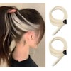 One Piece Clip In Hair Extension Highlights Streaks 25g -