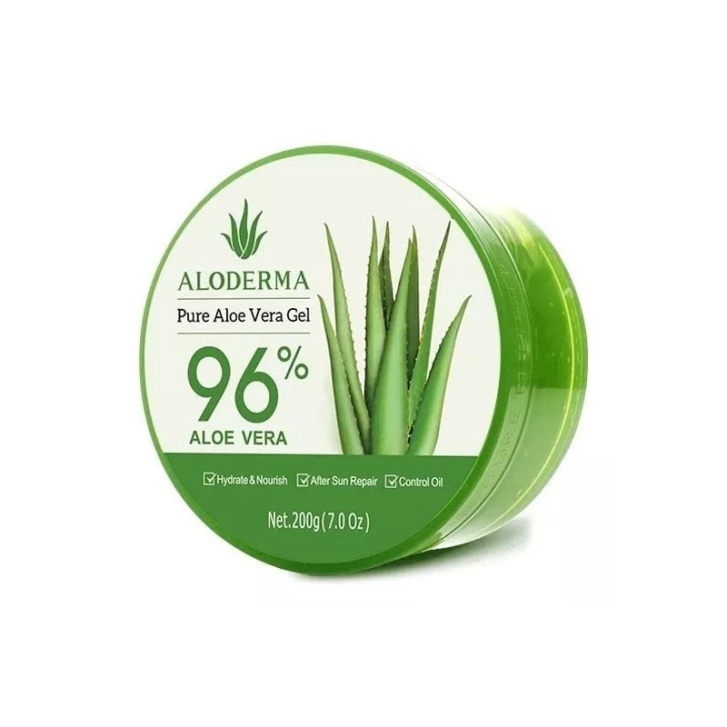 Aloderma Gel Orgánico.fabricado Al 96% Pureza En Aloe Vera Tipo