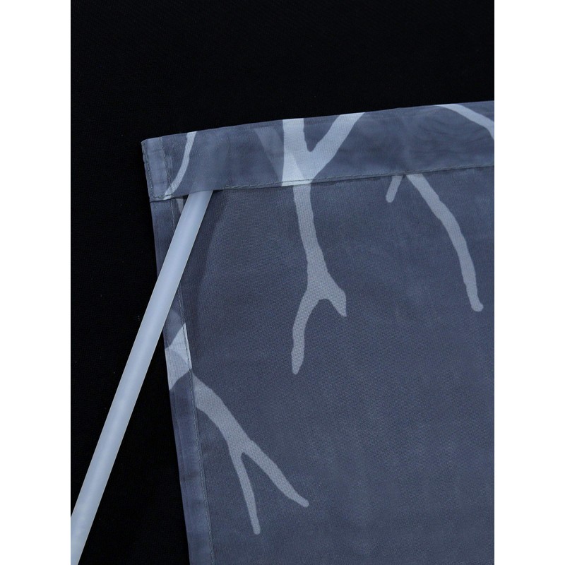 ESLIR Sliding Curtains, Set of 2 Panel Curtains with Loops,