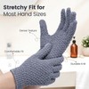 Lingtoolator liating Gloves,Body Scrub Exfoliator for Dead Skin Remover, Exfoliate