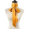 Long Thin Skinny Scarf Satin Neckerchief Ribbon Tie Waist Belt