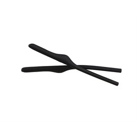 Silicon Rubber Temple Ear Socks for Oakley Keel OX3122 Blade OX3125 Wingback OX5089 Eye Glasses Sunglasses Frames HTS002 (Black - 6 Pairs)