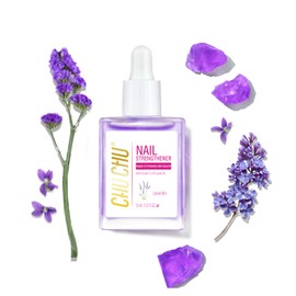 CHUCHU Nail Growth and Strengthener - Lavender Scent Nail Repair Moisturizing Treatment - Natural Jojoba Vitamin B & E Cuticle Oil for Dry Cracked Nails