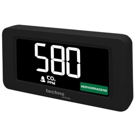 technoline WL1022 Co2 Meter with Co2 Traffic Light, Co2 Alarm, Ventilation Recommendation