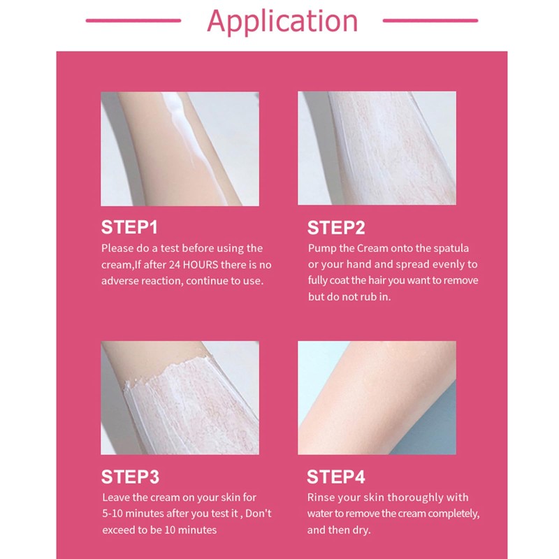 Haarentfernungscreme Körper Enthaarungscreme Sanfte Haarentfernungscreme Painless Hair Remover Cream Verbrennt