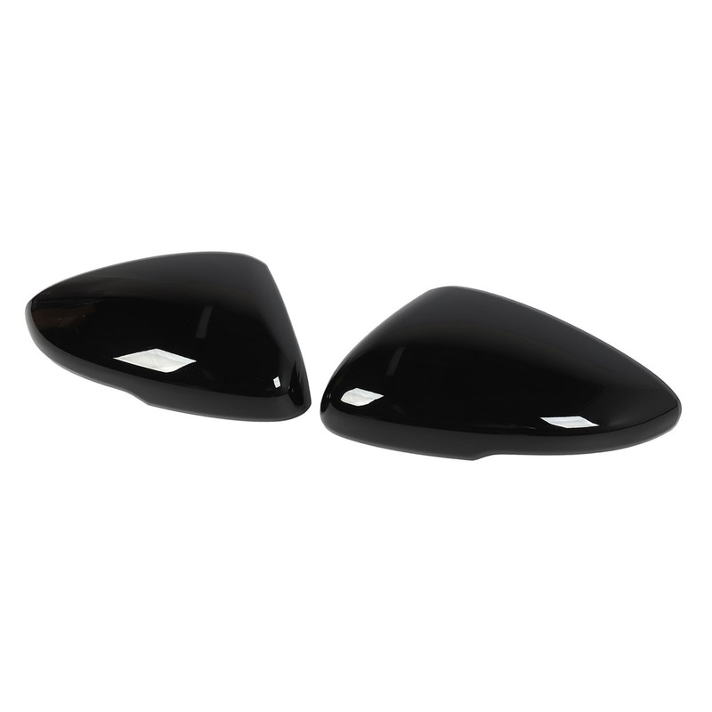 1 Pair Side Mirror Cover Left Right Dustproof Baking Finish