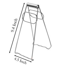 Anti Scalding Clips, 2 Pcs Bold Stainless Steel Line 9.4 Inch x 4.5 Inch Cooking Tongs Anti Scalding Plate Clip for Bowel and Plate (2)