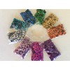 Sequins 8mm 1000/Pkg Crazy Dots Finish Purple
