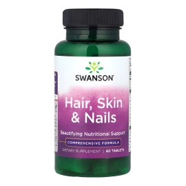 Swanson | Hair, Skin & Nails | Pelo, Piel Y Uñas 60 Capsulas