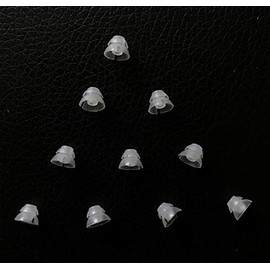 Jungle Care® (6mm Small * 10pc) Double Layer Magic Hearing Aid Domes Comfortable PSAP (Personal Sound Amplifiers Product) Kit Ear Tips Invisible, Perfect for Open Air (Open fit), except for RIC