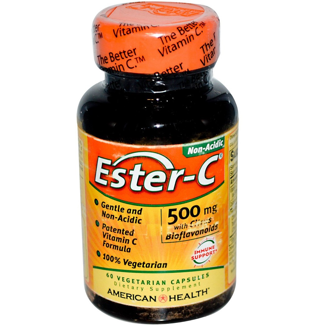 American Health Ester C 500mg Ctrs Bioflvnds