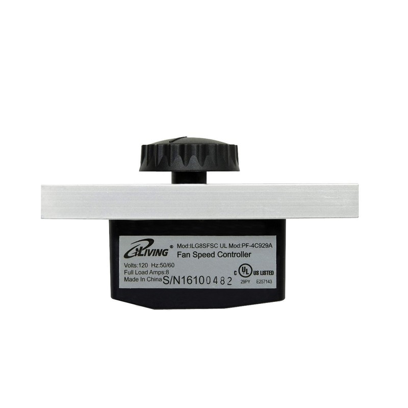iLIVING ILG8SFSC Solid State Variable Adjustable Precision Fan Speed Controller