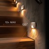 innofox 6-Pack Stick-on Motion Sensor Lights, Warm White LED Night