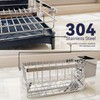 Azevix Dish Drying Rack for Kitchen Counter - 304 Stainless