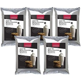 Cappuccine Ice Coffee Frappe Mix - Case of 5 Bags (White Chocolate Symphony)